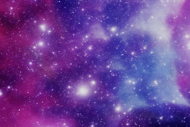 Space Galaxy And Stars Background Stock Footage Video 100