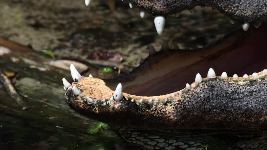 An alligator in the Everglades, Florida