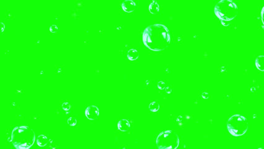 A minimalist illustration of a plant with yellow flowers and gray leaves on a green background surrounded by bubbles