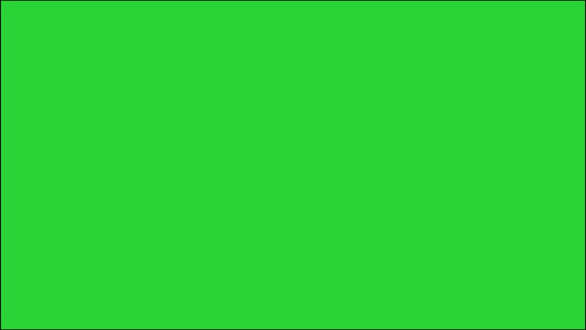 Server Database Icon Animation – Data Storage Hosting System on Green Background