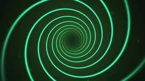 Green glowing spiral tunnel moving forward, abstract digital vortex, futuristic tunnel effect - Powered by Shutterstock - Get 15% off with code: PIKWIZARD15