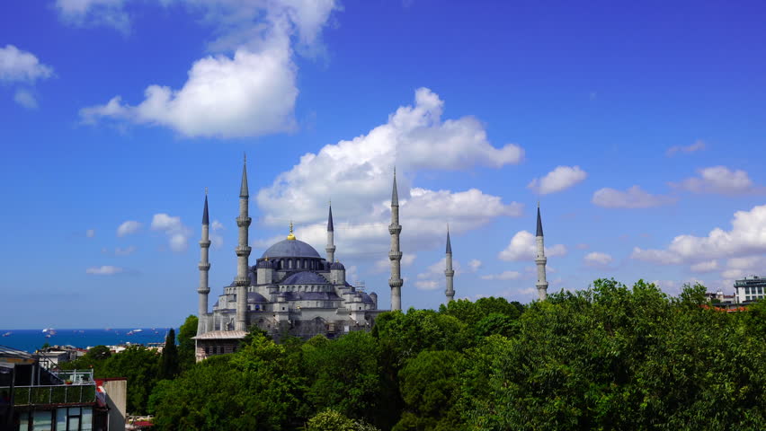 Blue Mosque or Sultan Ahmet Mosque in Istanbul, Turkey.