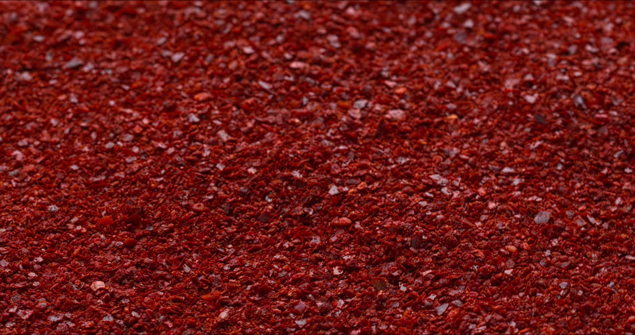 GKorean chili pepper flakes background texture - an important ingredient in Korean cuisine.