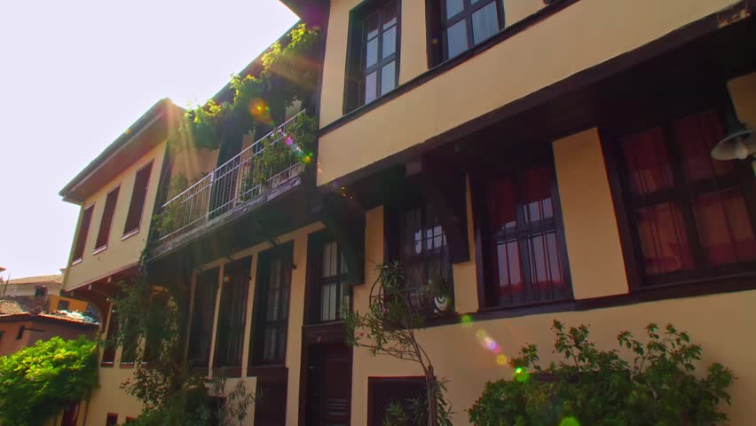 Stunning Traditional Ottoman Houses with Detailed Architectural Work in Bursa