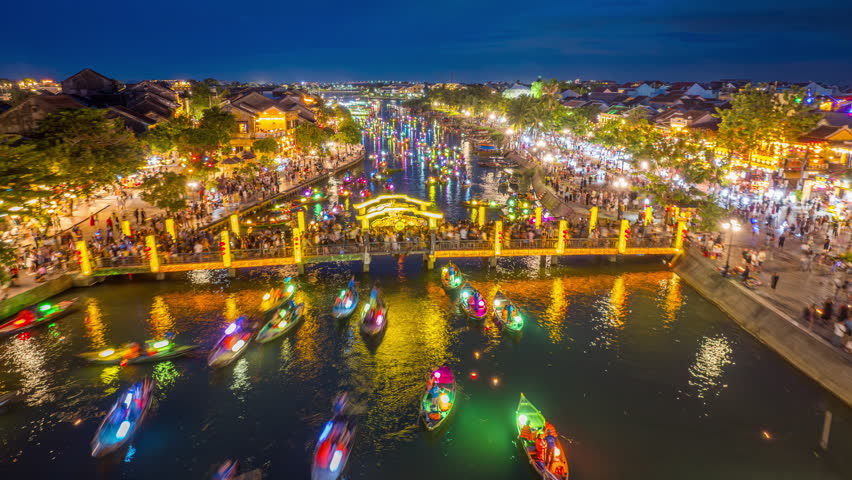 Scenic of Hoi an ancient town in Vietnam.