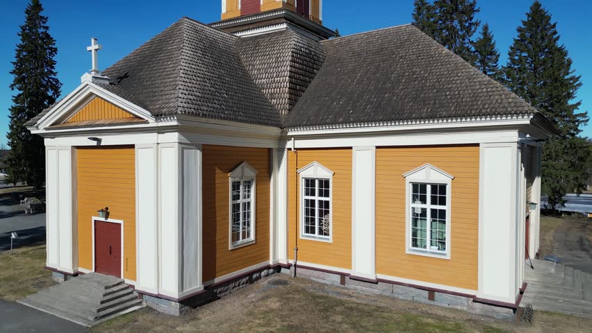 Church of Ylikiiminki in Oulu Finland