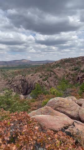 Beautiful views of the Wichita Mountains Wildlife Refuge