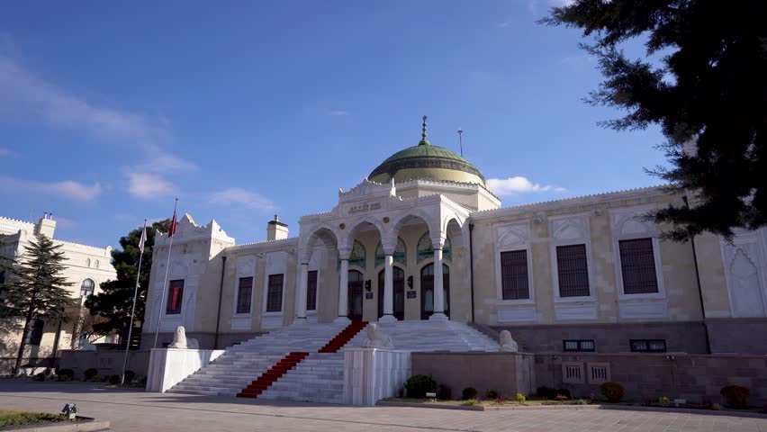 Ankara Ethnography Museum building dedicated to Turkic civilizations