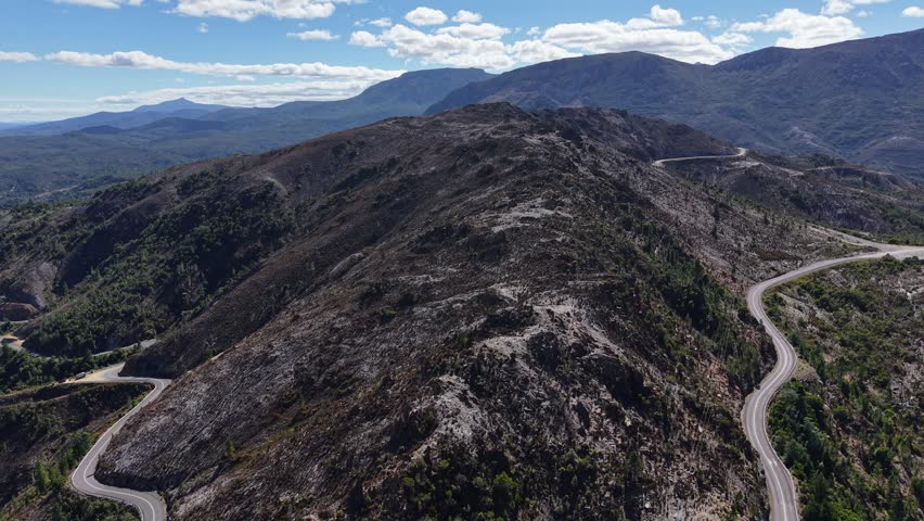Queenstown, Tasmania, Australia Aerial Drone 4K