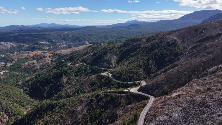 Queenstown, Tasmania, Australia Aerial Drone 4K