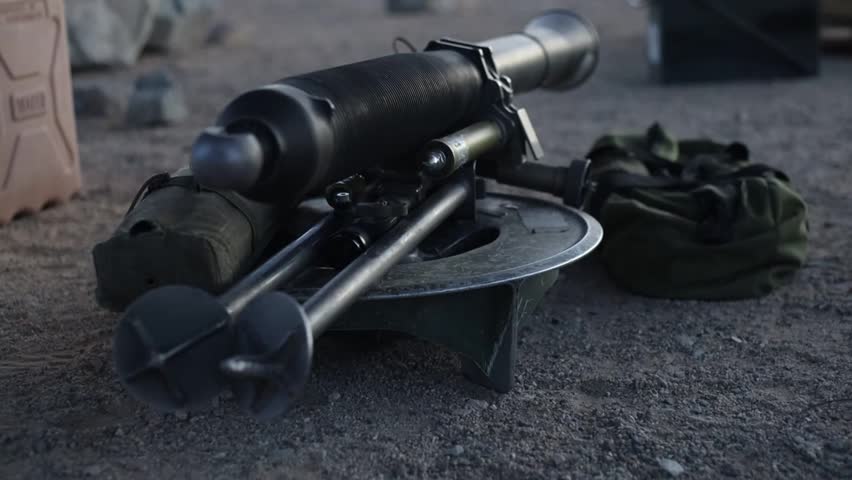 This is the U.S. Marine 60mm M224 mortar.