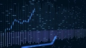 A dynamic 3D financial chart with a rising arrow and data points on a clean background. A modern visual of a chart with upward movement and clear structure. - Powered by Shutterstock - Get 15% off with code: PIKWIZARD15