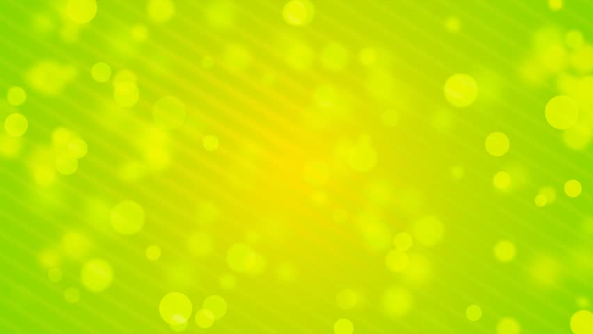 Abstract Motion Background - Green Bokeh