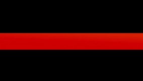 Elegant red gradient ribbon wave flowing horizontally against a dark background for motion graphics.4k video. - Powered by Shutterstock - Get 15% off with code: PIKWIZARD15