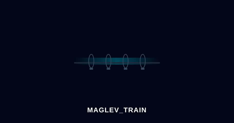 High Speed Maglev Train for Futuristic Urban Transportation
