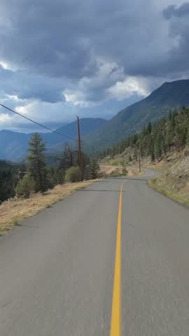 Scenic Drive Through British Columbia