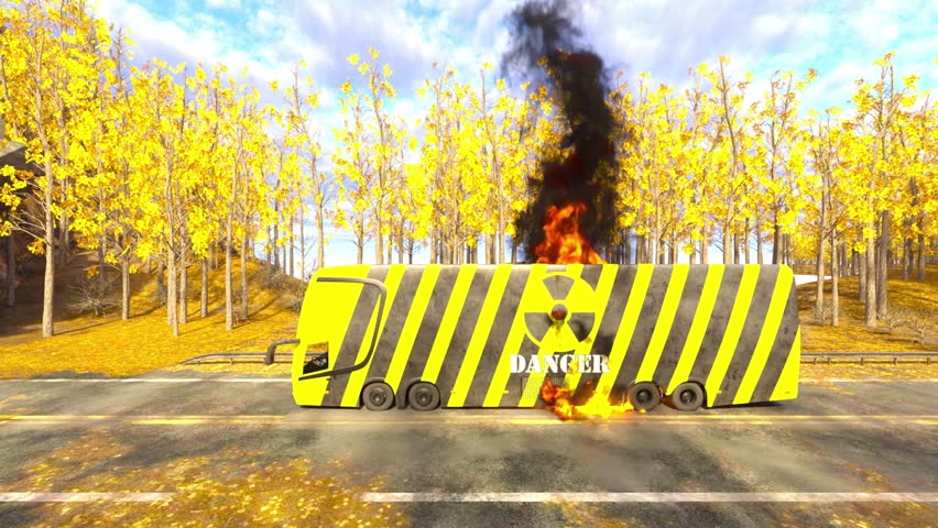 3D rendering of a military truck