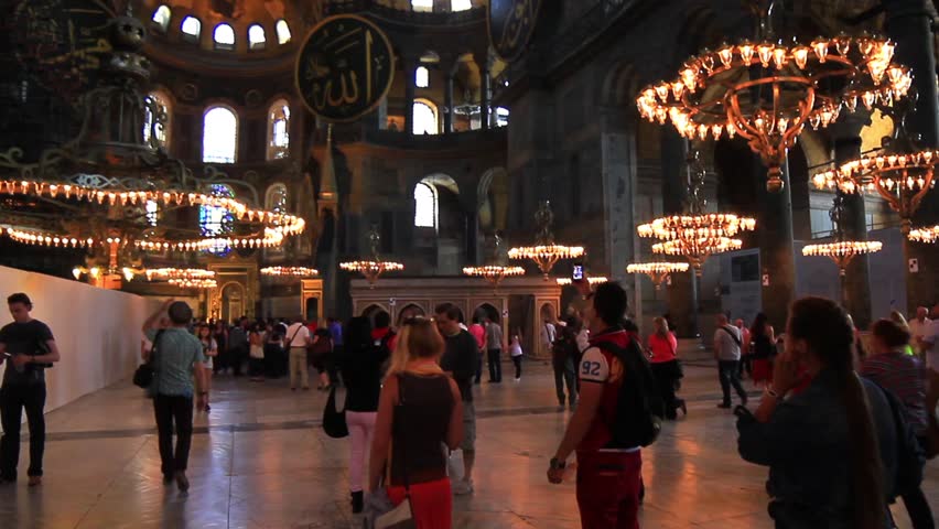 ISTANBUL - MAY 16: Hagia Sophia Museum on May 16, 2013 in Istanbul. It is the
