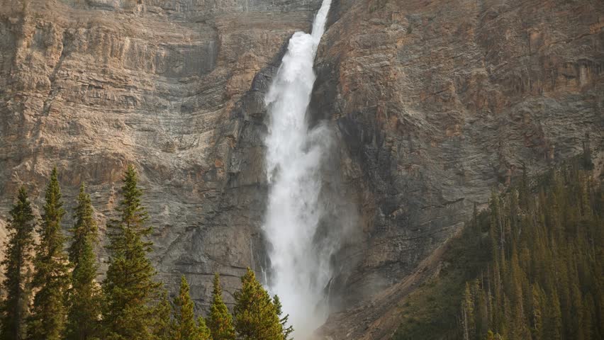 Takakkaw Falls, one of Canada