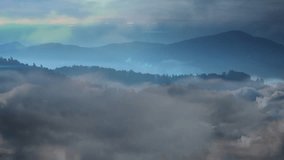 HUD ring appearing, network overlay expanding over ridgelines, nodes linking, showing community. Avatars, circles, connectivity, web, aerial, clouds, mountains - Powered by Shutterstock - Get 15% off with code: PIKWIZARD15