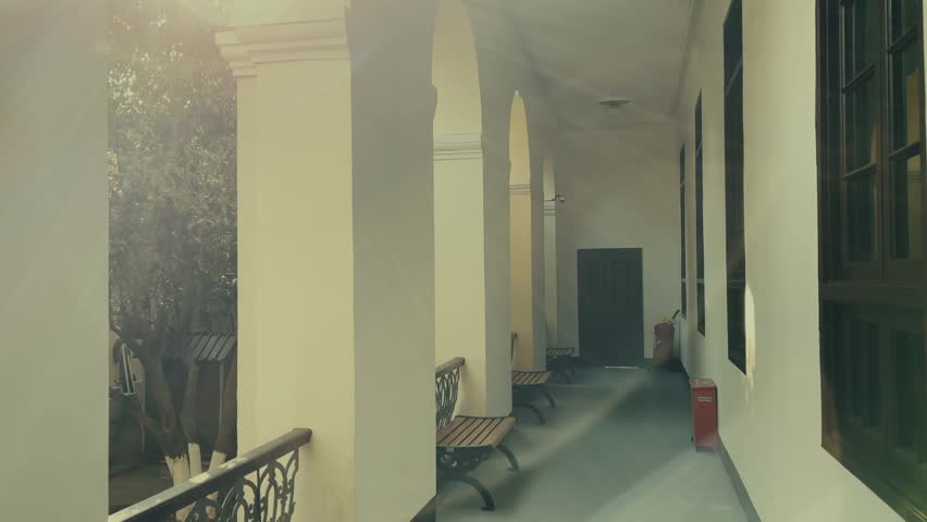 Historical old buildings of Presidential Palace in Nanjing city in Jiangsu, China. Chinese translation 