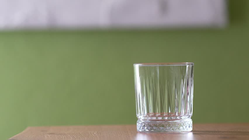 Luxury Whiskey Pouring into Crystal Glass and Adding Ice Cubes Close Up 4K – Elegant Alcohol Drink 