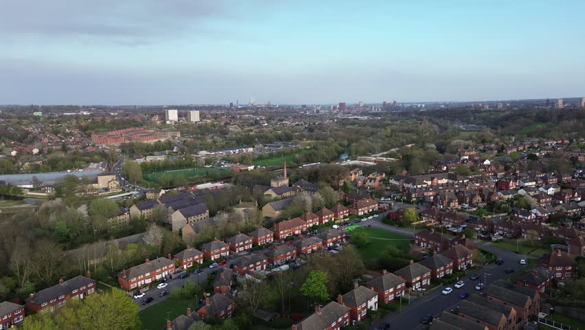 Leeds City Skyline from above