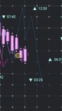Animation of data processing and bitcoin symbol over black background. ukraine crisis and international politics concept digitally generated video. - Powered by Shutterstock - Get 15% off with code: PIKWIZARD15