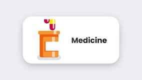 An orange medicine capsule pill icon with a bold letter E branding symbol representing pharmaceutical health or supplement on a white rounded badge - Powered by Shutterstock - Get 15% off with code: PIKWIZARD15