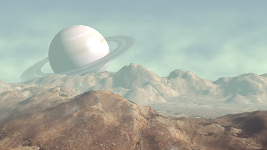 Moon Landscape Saturn Distance Stock Footage Video 100 Royalty Free 4049260 Shutterstock