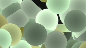 Abstract Composition Of Overlapping Translucent Spheres In Pastel Colors image photo - Powered by Shutterstock - Get 15% off with code: PIKWIZARD15