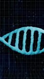 DNA strands and binary coding animation over world map. Biotechnology, genomics, digital, visualization, global, data - Powered by Shutterstock - Get 15% off with code: PIKWIZARD15
