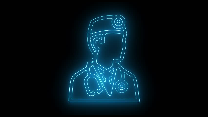 Professional worker icon representing occupation, industrial role, and business identity visualization concept
