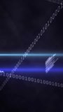 Animation of graphs, trading board, binary codes and computer language over abstract background. Digitally generated, hologram, stock market, report, business, coding and technology concept. - Powered by Shutterstock - Get 15% off with code: PIKWIZARD15