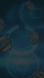 Animation of data processing over grid. Global business and digital interface concept digitally generated video. - Powered by Shutterstock - Get 15% off with code: PIKWIZARD15