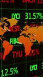 Animation of world map over data processing. Global business and digital interface concept digitally generated video. - Powered by Shutterstock - Get 15% off with code: PIKWIZARD15