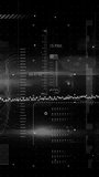 Animation of data processing over black background. Global business and digital interface concept digitally generated video. - Powered by Shutterstock - Get 15% off with code: PIKWIZARD15