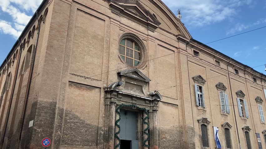 Classic Architecture and Historic Buildings in the City of Modena
