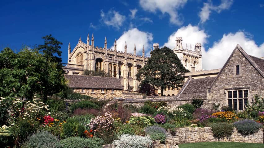 St. Christ Church College in Oxford, EnglandA beautiful view of Christ Church Cathedral and College in Oxford, United Kingdom