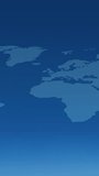 Animation of social media text and data processing over world map. Global social media, computing, digital interface and data processing concept digitally generated video. - Powered by Shutterstock - Get 15% off with code: PIKWIZARD15