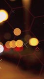 Animation of data processing over cityscape. global business, finances, connections and digital interface concept digitally generated video. - Powered by Shutterstock - Get 15% off with code: PIKWIZARD15