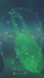Animation of security padlock over data processing on dark background. Global data processing and digital interface concept digitally generated video. - Powered by Shutterstock - Get 15% off with code: PIKWIZARD15