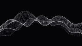 3D Wireframe Terrain Wave Data Background 4K Seamless Loop - Powered by Shutterstock - Get 15% off with code: PIKWIZARD15