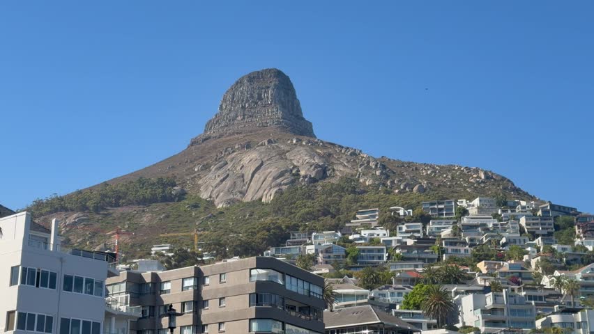 Lion’s Head, Cape Town, South Africa on a summers day.