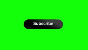 Subscribe Button Animation on Green Screen Call to Action UI Element - Powered by Shutterstock - Get 15% off with code: PIKWIZARD15