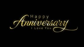 Elegant gold typography background for wedding anniversary celebration, featuring luxury lettering text, perfect for invitations, romantic events, and premium video projects in 4K resolution. - Powered by Shutterstock - Get 15% off with code: PIKWIZARD15