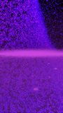 Vertical video: On playback neon scene pulsing, bars scrolling toward magenta horizon for tech demo. Abstract, glow, parallax, barcode, pattern, grid, vertical video - Powered by Shutterstock - Get 15% off with code: PIKWIZARD15