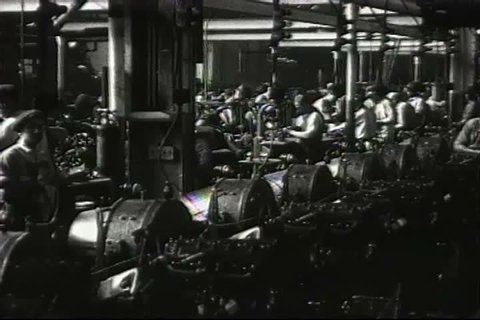 1920s - The interior of the Ford factory in 1926.