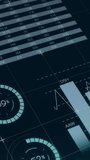 Animation of data processing over world map. Global finance, business, connections, computing and data processing concept digitally generated video. - Powered by Shutterstock - Get 15% off with code: PIKWIZARD15