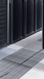 Animation of data processing against computer server room. Computer interface and business data storage technology concept - Powered by Shutterstock - Get 15% off with code: PIKWIZARD15